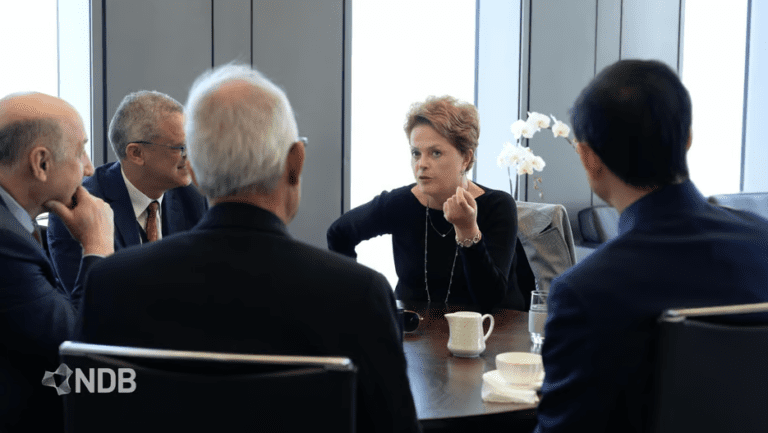 O primeiro dia de Dilma no novo emprego