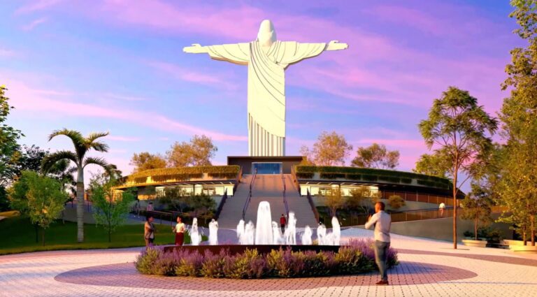 Complexo do Cristo Protetor deve ficar pronto em novembro; veja fotos e vídeos do projeto
