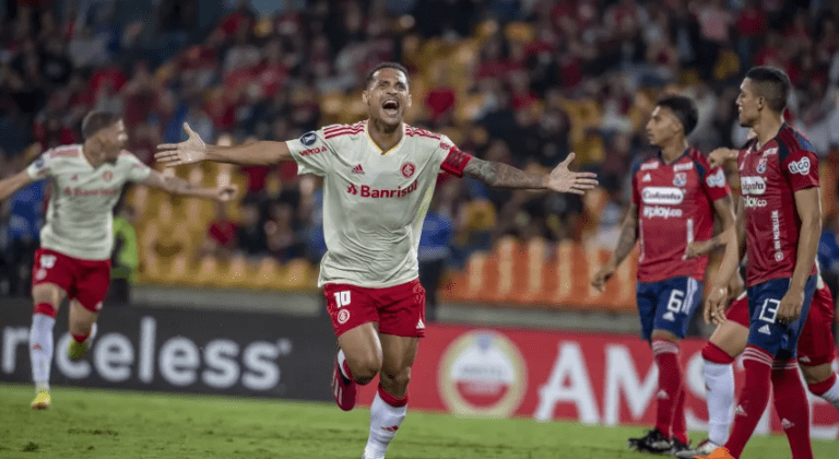 Libertadores: Internacional marca no fim e empata com Independiente Medellín