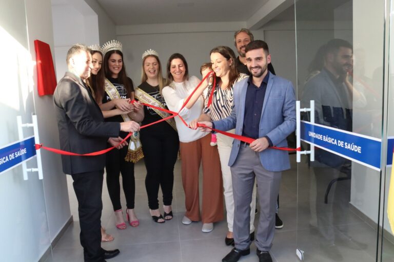 Inauguração da Ampliação da ESF em Muçum
