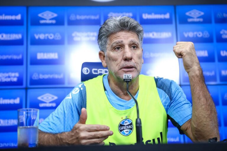 “Me precipitei de algumas coisas que falei”, diz o técnico do Grêmio em relação a fala sobre reforços