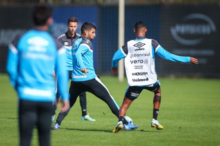 Grêmio encerra a preparação para enfrentar o Cruzeiro nas oitavas da Copa do Brasil
