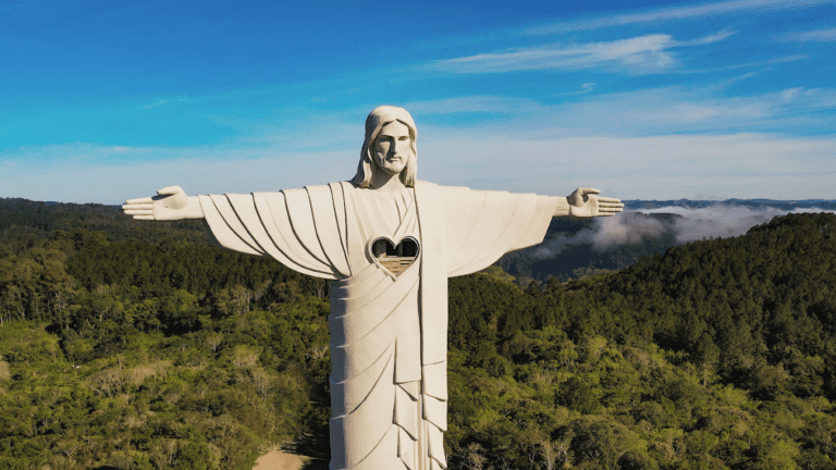 Cristo Protetor de Encantado tem novo recorde de visitas