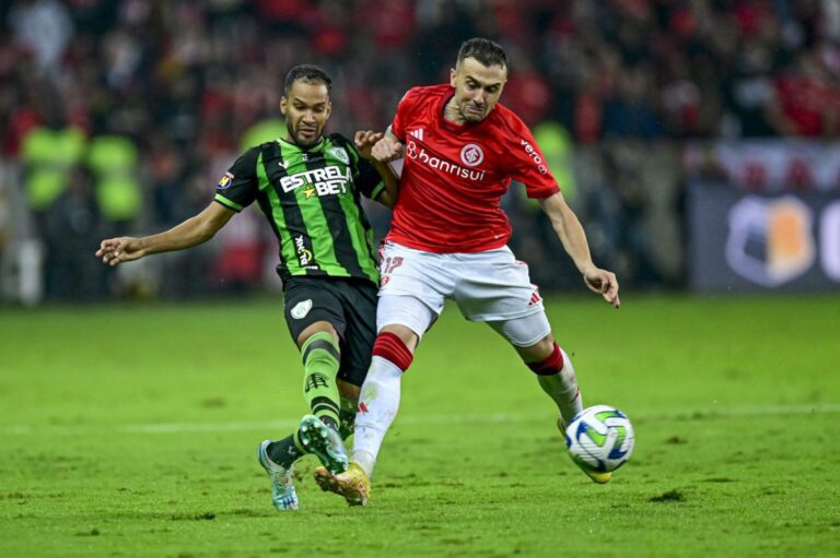 Nos pênaltis, Inter perde para o América Mineiro e é eliminado da Copa do Brasil