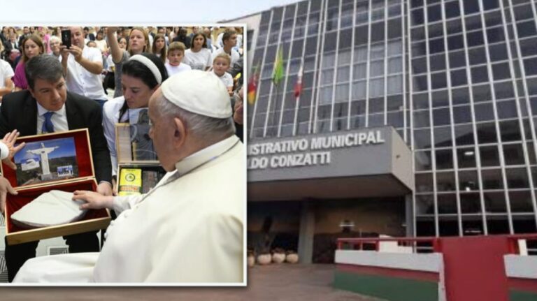 Fragmento do Cristo Protetor abençoado pelo Papa Francisco será recebido no próximo domingo