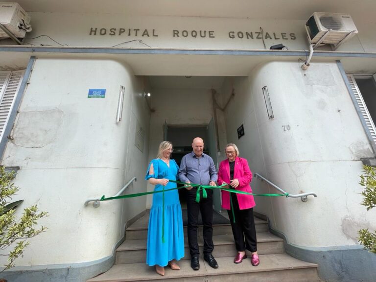 Hospital Beneficente Roque Gonzales é reinaugurado em Roca Sales