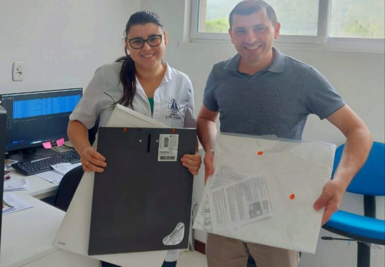Hospital de Muçum recebe doação de chapar para raio-x