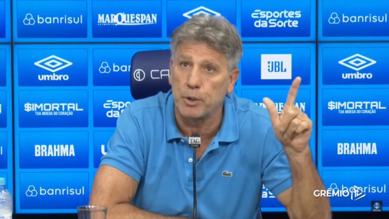 “Grêmio não é favorito”, diz Renato Portaluppi sobre o Grenal deste domingo
