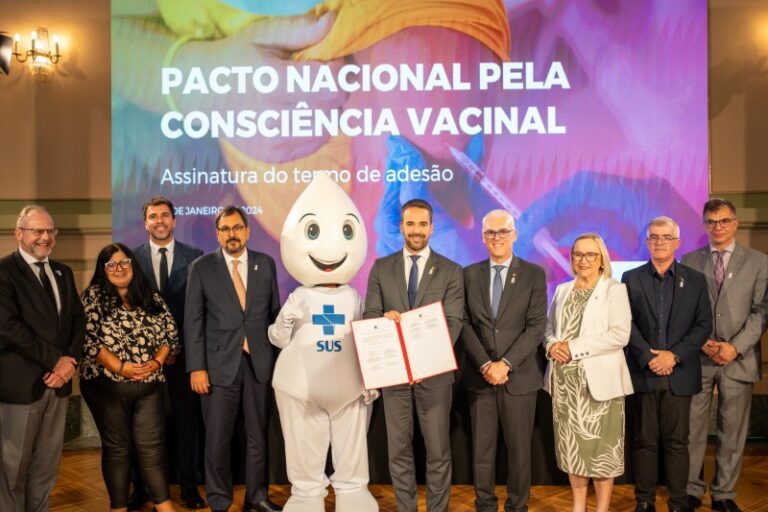 Rio Grande do Sul adere a pacto nacional pela vacinação
