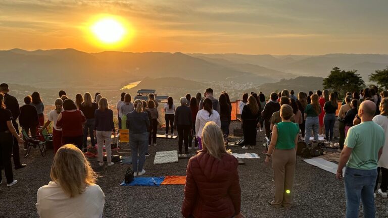 Mais de 150 pessoas participam da II Jornada da Espiritualidade no Cristo Protetor de Encantado