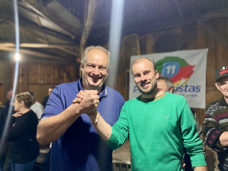 Mazzinho e Pivatto são candidatos pelo PP e PSDB em Roca Sales