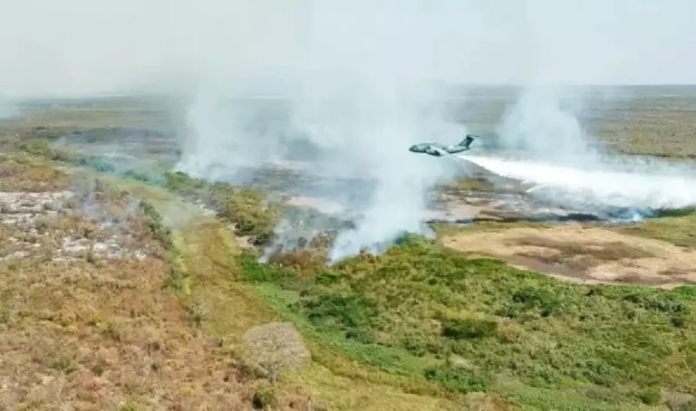 Estado envia bombeiros para ajudar a combater incêndios florestais no Mato Grosso do Sul