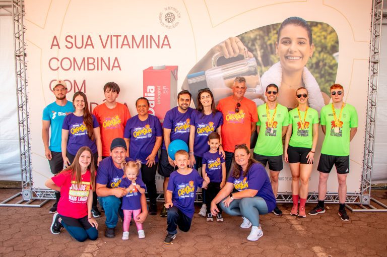 Dália reforça apoio na luta contra o câncer infanto juvenil ao participar da 30ª Corrida Pela Vida