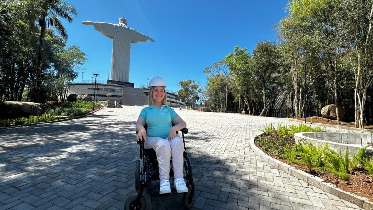 Complexo Cristo Protetor: Arquiteta cadeirante lidera projeto de acessibilidade