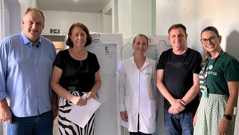 Hospital Roque Gonzales, de Roca Sales, recebe importante doação da Unimed