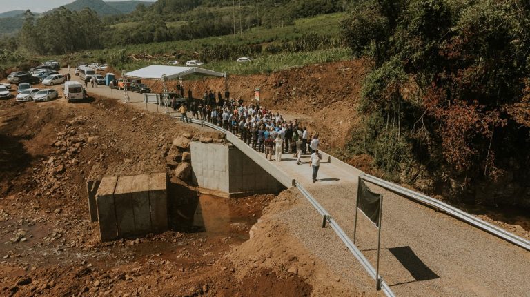 Ponte que liga Encantado, Arroio do Meio e Capitão é inaugurada