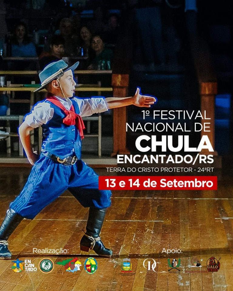 Encantado realiza o 1º Festival Nacional de Chula em setembro