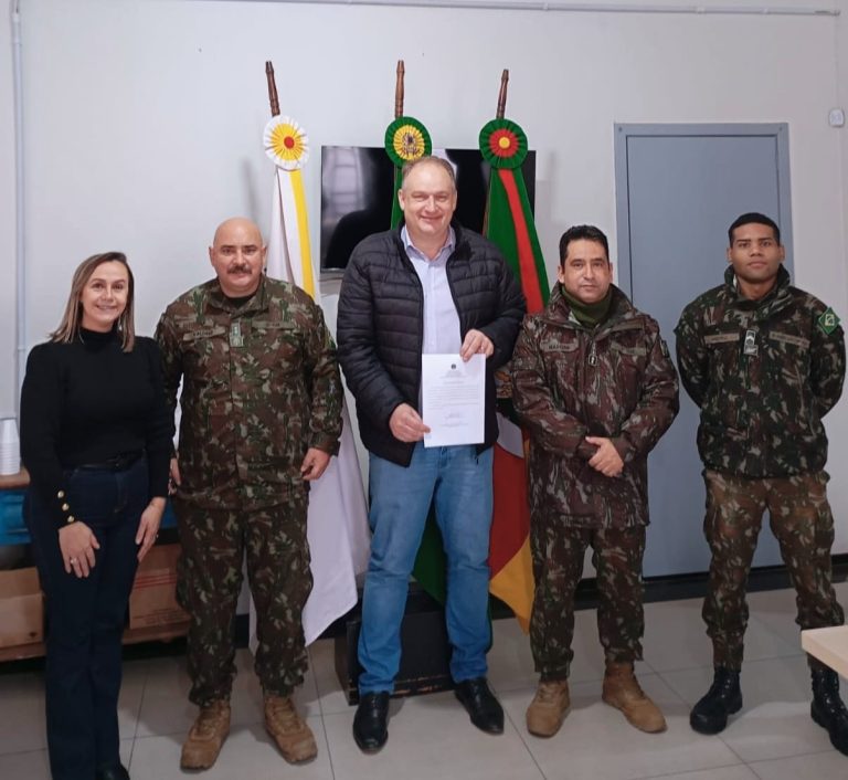 Prefeito Mazinho toma posse como presidente da Junta de Serviço Militar de Roca Sales