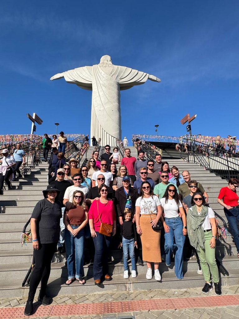 Gestores do Sudoeste do Paraná visitam Cristo Protetor em viagem técnica