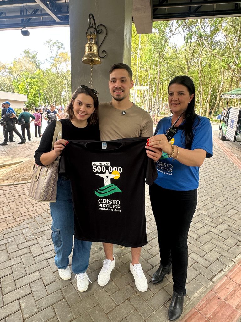 Cristo Protetor de Encantado alcança meio milhão de visitantes