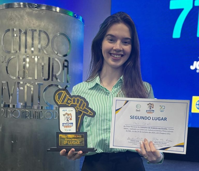 Estudante de Doutor Ricardo conquista 2º lugar em concurso nacional de oratória