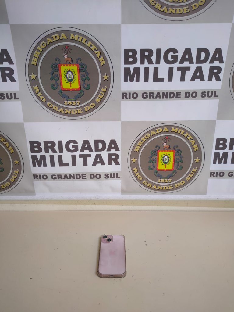 Brigada Militar prende homem após furto de celular em Encantado