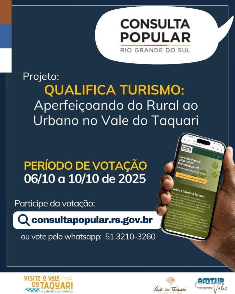 Amturvales mobiliza comunidade para votar em proposta de qualificação do turismo