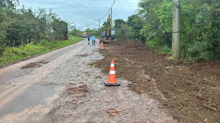 Obras na ERS-129 bloquearão trecho até sábado em Roca Sales