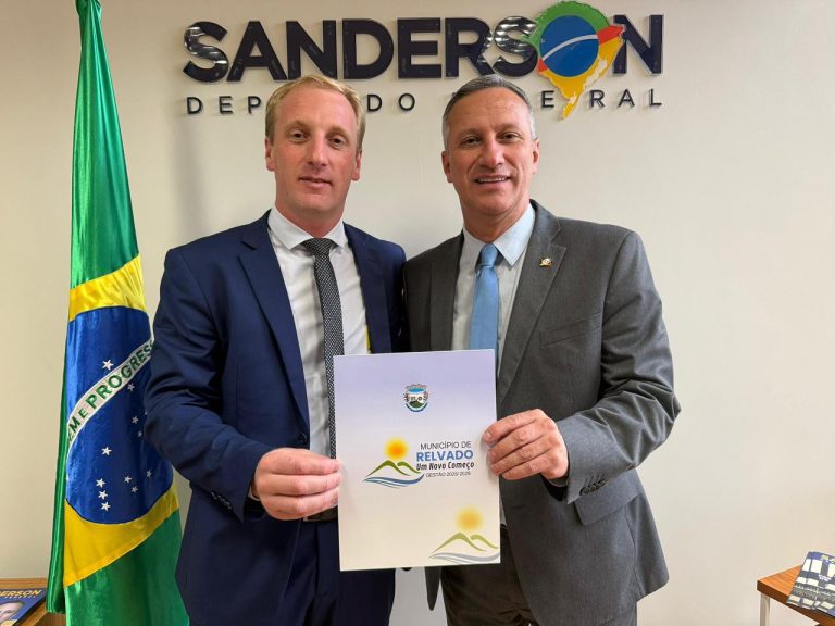 Vice-prefeito de Relvado visita Brasília em busca de recursos e apoio a projetos