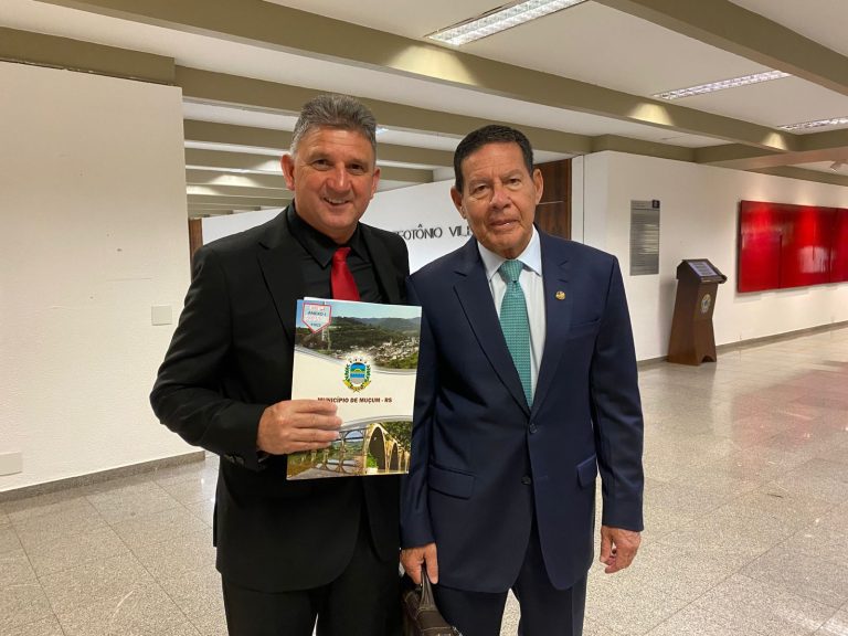 Vice-prefeito de Muçum cumpre agenda em Brasília em busca de recursos e investimentos