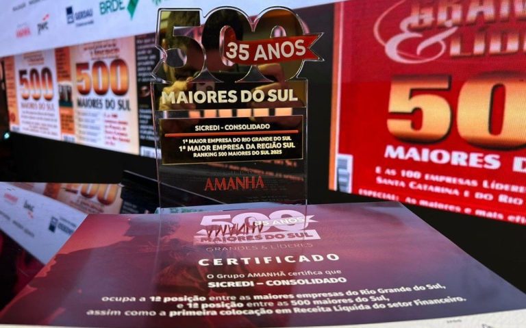 Sicredi é a maior empresa do Rio Grande do Sul e da Região Sul, aponta ranking
