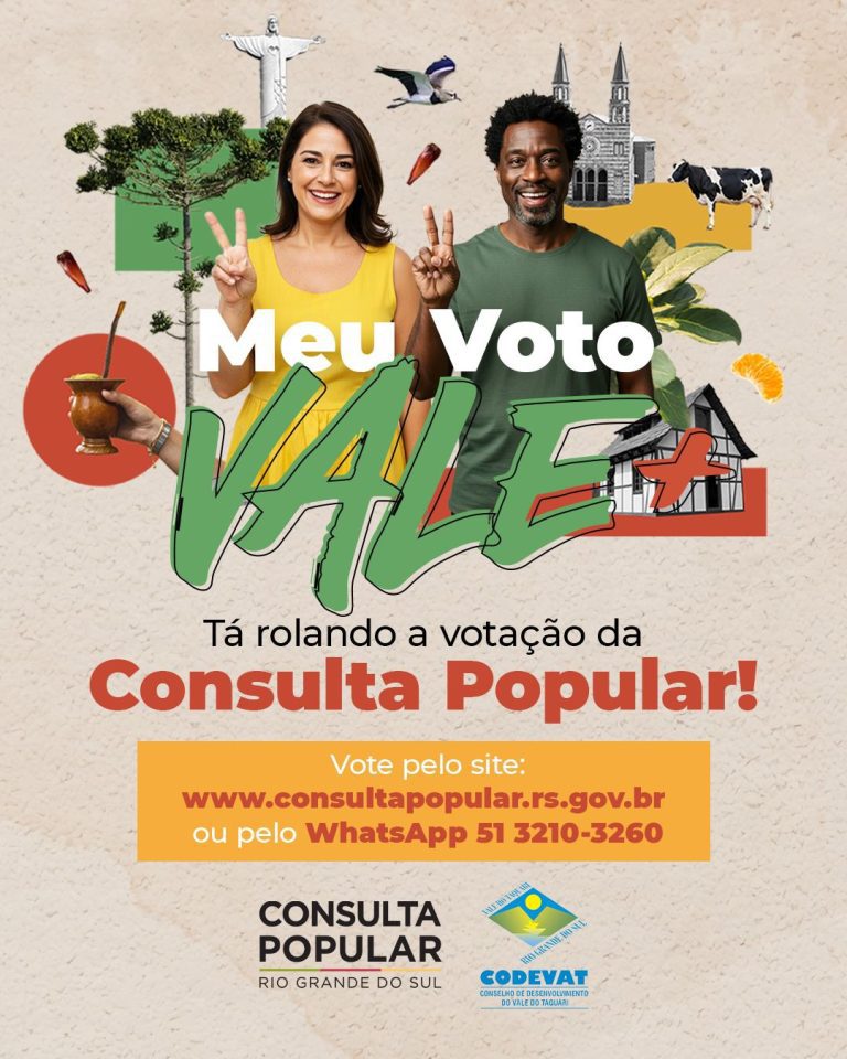 Votação da Consulta Popular termina sexta com quatro projetos em disputa no Vale