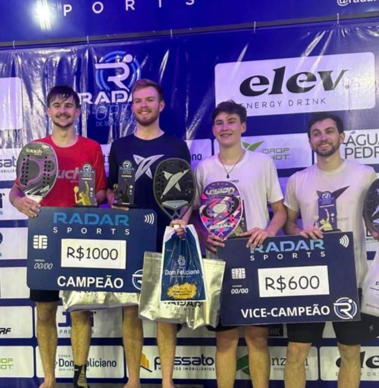 Encantadenses duelam em final de aberto de beach tennis no RS