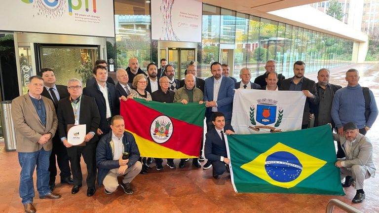 Delegação de Venâncio Aires é barrada no primeiro dia da COP 11 na Suíça