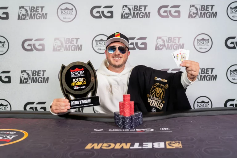Empresário de Encantado vence torneio de poker e fatura R$ 225 mil no KSOP South America