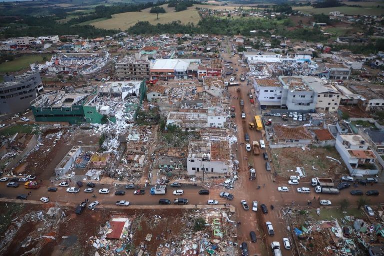 Roca Sales lança campanha solidária em apoio a vítimas do tornado no Paraná