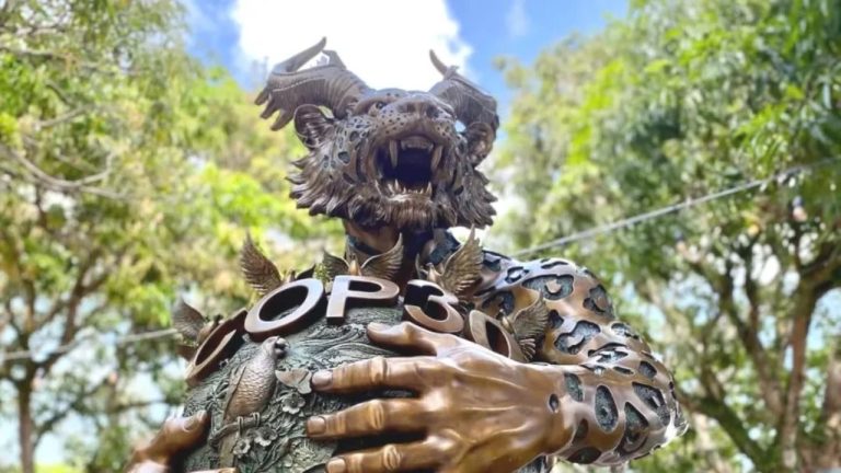 Estátua simbólica da COP 30 em Belém é comparada à “Besta do Apocalipse”