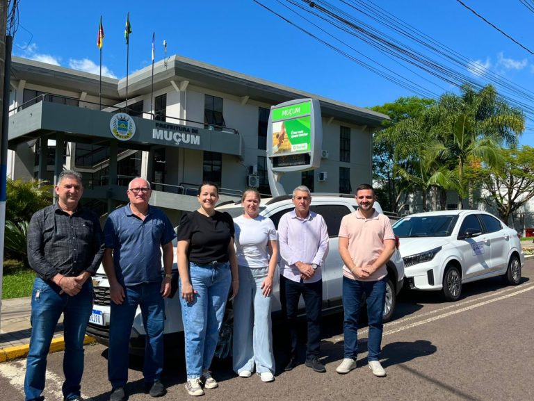 Prefeitura de Muçum renova frota com três veículos para reforçar transporte na área da Saúde