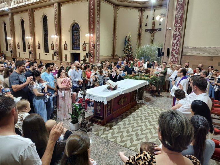 HBST promove Missa em Ação de Graças para homenagear bebês nascidos em 2025