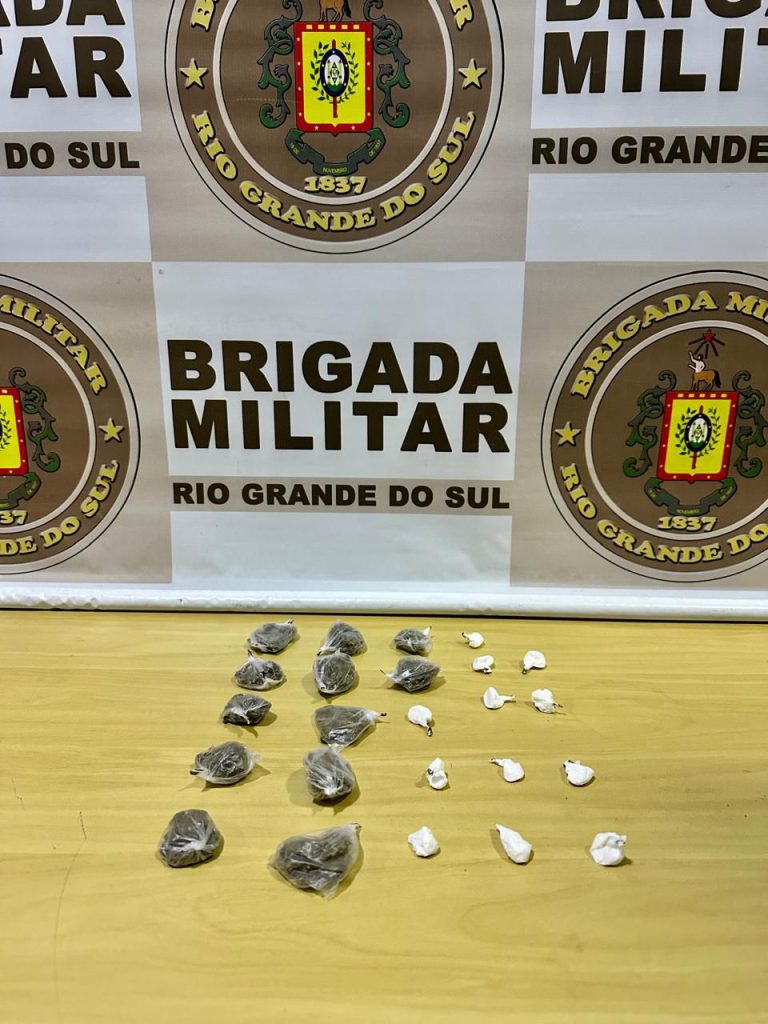 Homem é preso por tráfico de drogas em Encantado