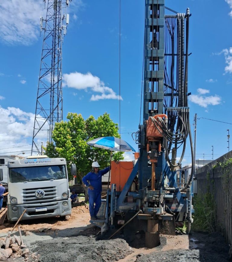 Corsan perfura novo poço para ampliar abastecimento em cinco bairros de Encantado