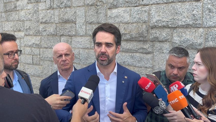 Eduardo Leite vai a SP buscar apoio do PSD para candidatura presidencial