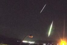 Dois meteoros são flagrados em Santa Maria com intervalo de um minuto