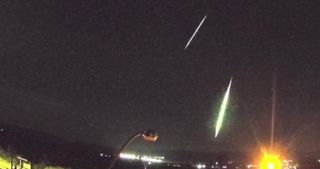 Dois meteoros são flagrados em Santa Maria com intervalo de um minuto