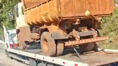 Rampa de escape evita acidente grave na ERS-129 no Vale do Taquari