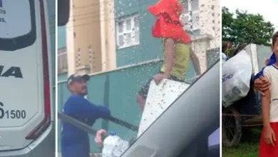 Catador flagrado ensinando neto a ler em ônibus ganha emprego em Fortaleza