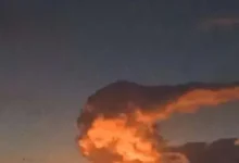 Clarão no céu assusta moradores da Grande Porto Alegre