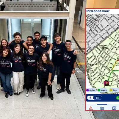 Estudantes de Santos ganham US$ 15 mil por app que usa IA contra enchentes