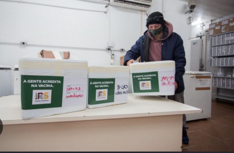 RS recebe mais 536 mil doses contra a gripe na reta final da campanha