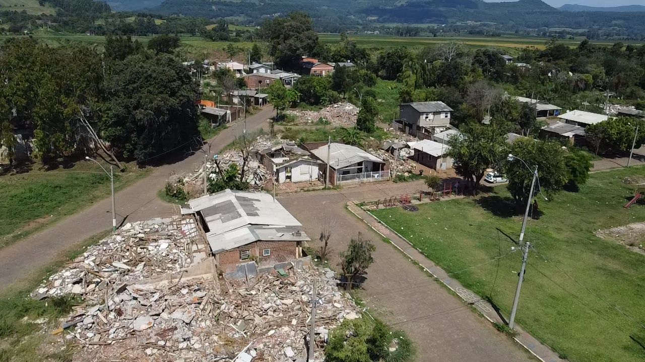 Bairro Navegantes, em Encantado